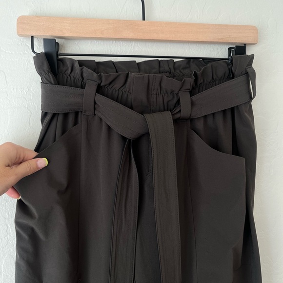 Athleta skyline high waist jogger pants Olive green 4 - Picture 10 of 13